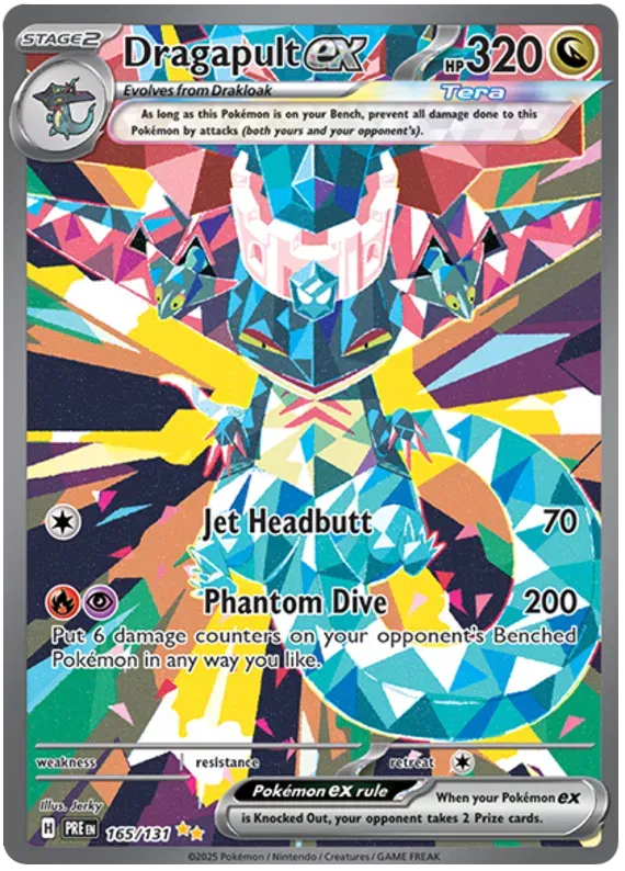 Dragapult ex 165/131 - Prismatic Evolutions - Holofoil