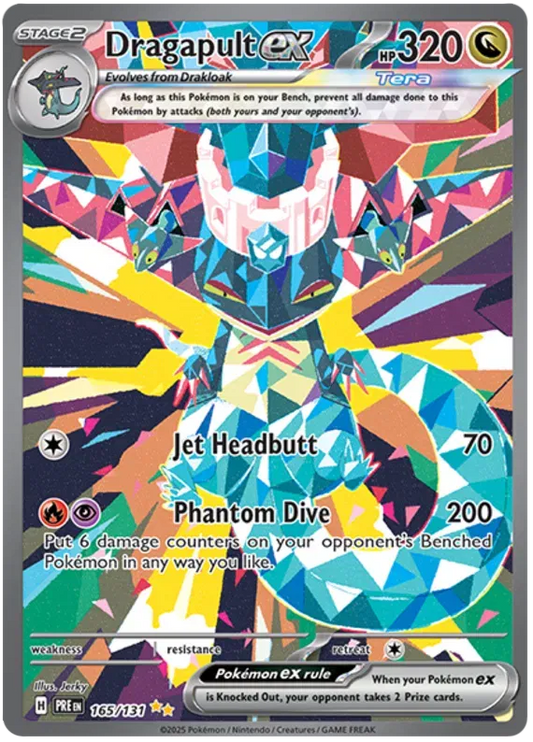 Dragapult ex 165/131 - Prismatic Evolutions - Holofoil