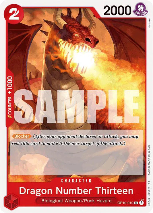 Dragon Number Thirteen OP10-012 - Royal Blood - Normal