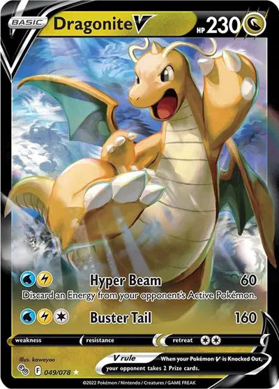 Dragonite V 049/078 - Pokemon Go - Holofoil