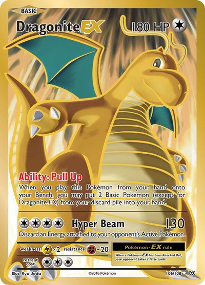Dragonite EX 106/108 - Evolutions - Holofoil