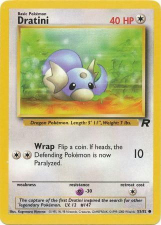 Dratini 53/82 - Team Rocket (Unlimited) - Normal