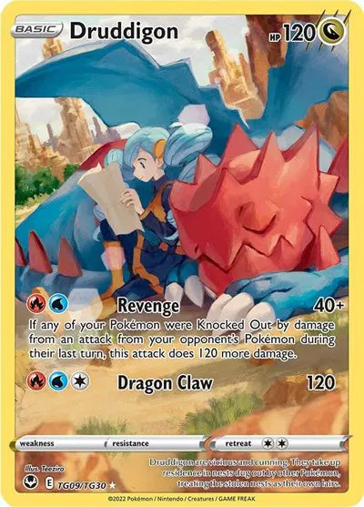 Druddigon TG09/TG30 - Silver Tempest Trainer Gallery - Holofoil