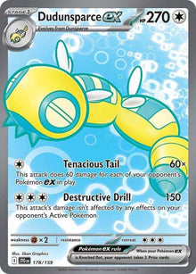 Dudunsparce ex 178/159 - Journey Together - Holofoil