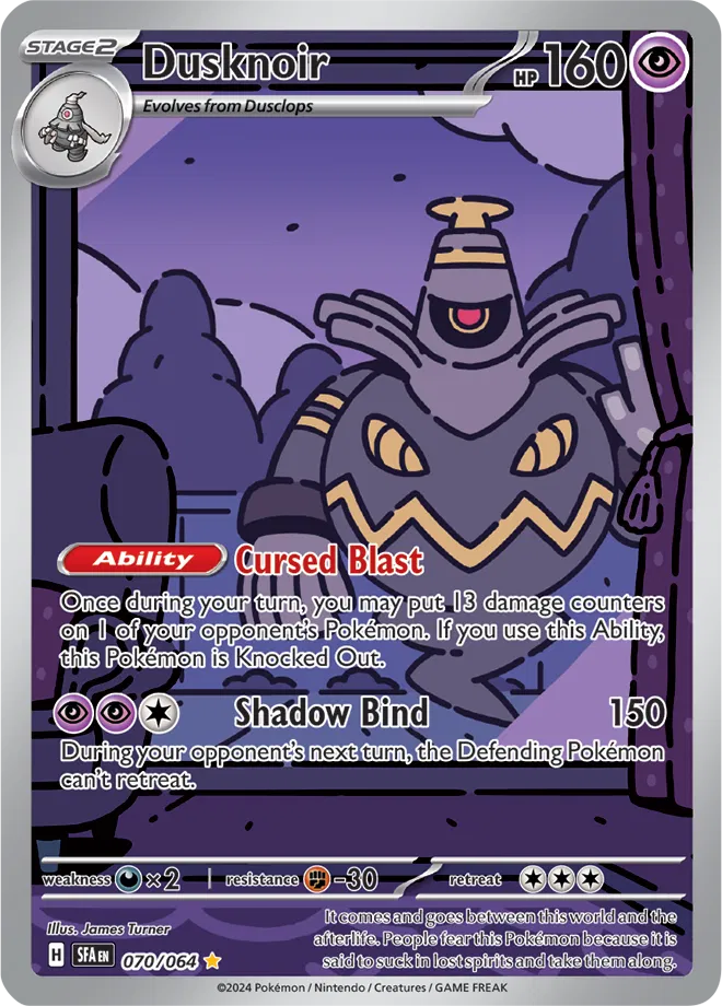 Dusknoir 070/064 - Shrouded Fable - Holofoil
