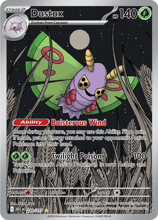 Dustox 220/217 - Ascended Heroes - Holofoil