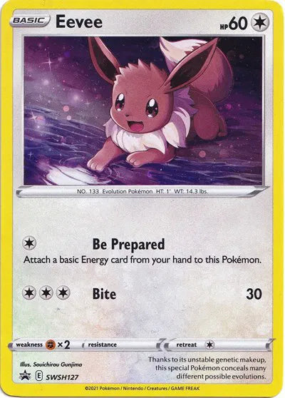 Eevee SWSH127 - Sword & Shield Promo - Holofoil