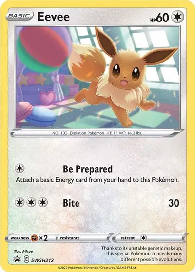 Eevee SWSH212 - Sword & Shield Promo - Holofoil