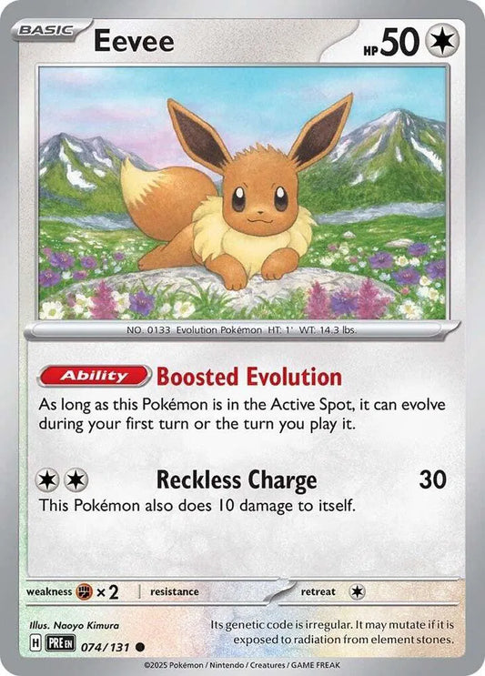 Eevee 074/131 - Prismatic Evolutions - Normal