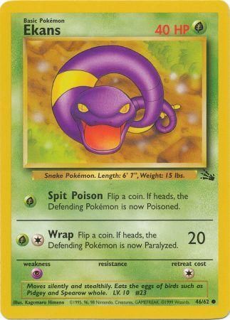Ekans 46/62 – Fossil (Unbegrenzt) – Normal
