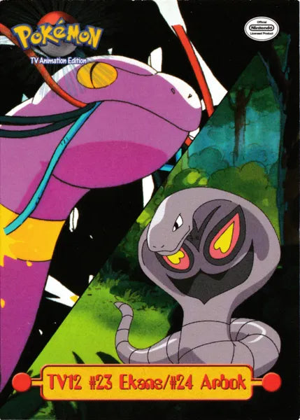 Ekans / Arbok TV12 - Topps Series 1 - Normal