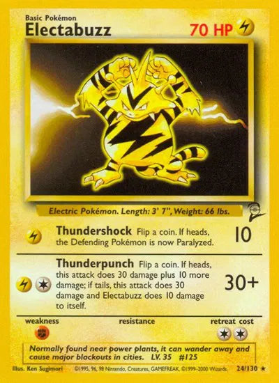 Electabuzz 24/130 - Base Set 2 - Normal