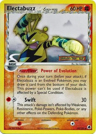 Electabuzz (Delta Species) 29/101 - EX Dragon Frontiers - Reverse Holofoil