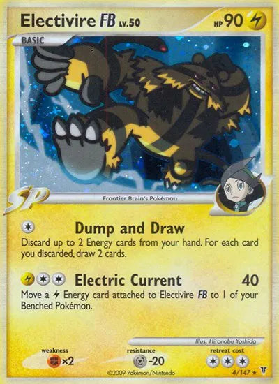 Electivire FB Lv.50 4/147 - Supreme Victors - Reverse Holofoil