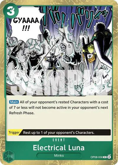 Electrical Luna OP08-036 - Two Legends - Foil
