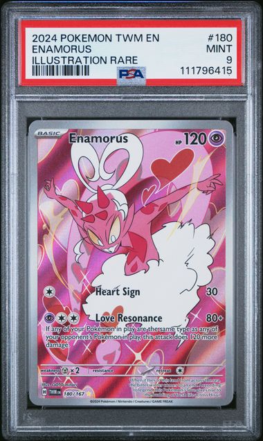 Enamorus (PSA 9) 180/167 – Twilight Masquerade – Holofoil