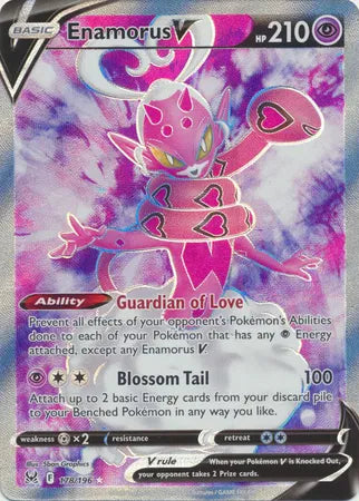 Enamorus V 178/196 - Lost Origin - Holofoil