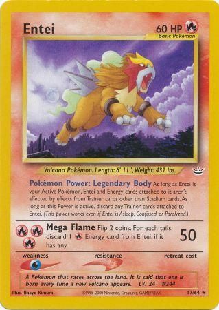 Entei 17/64 – Neo Revelation (Unbegrenzt) – Normal