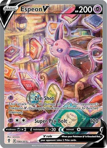 Espeon V 180/203 - Evolving Skies - Holofoil