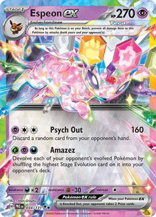 Espeon ex 034/131 - Prismatic Evolutions - Holofoil