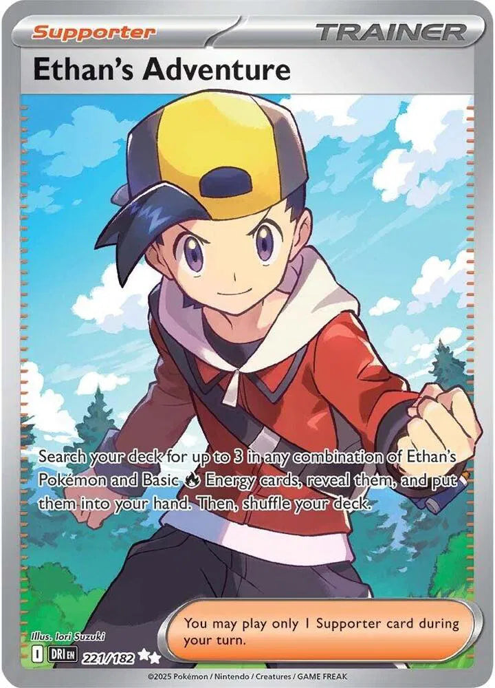 Ethan's Adventure 221/182 - Destined Rivals - Holofoil