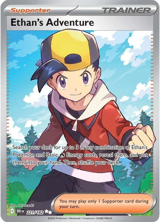 Ethan's Adventure 221/182 - Destined Rivals - Holofoil
