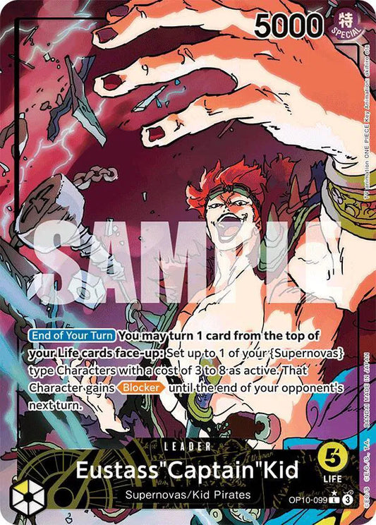 Eustass"Captain"Kid (Parallel) OP10-099 - Royal Blood - Foil
