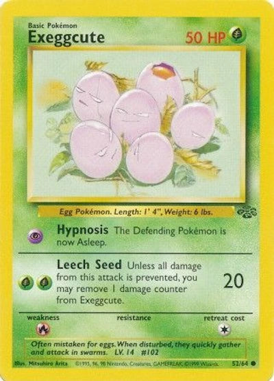 Exeggcute 52/64 – Dschungel (Unbegrenzt) – Normal