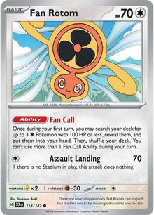 Fan Rotom 118/142 - Sternenkrone - Umgekehrte Holofolie