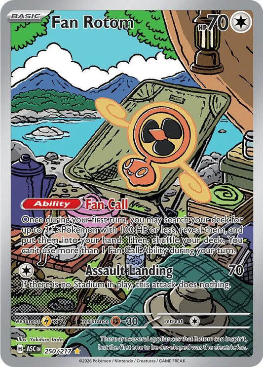 Fan Rotom 250/217 - Ascended Heroes - Holofoil