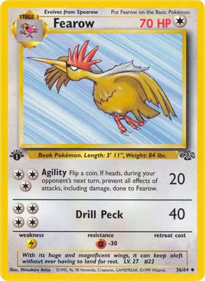 Fearow 36/64 – Dschungel (Unbegrenzt) – Normal