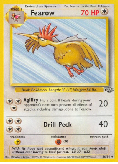 Fearow 36/64 – Dschungel (Unbegrenzt) – Normal