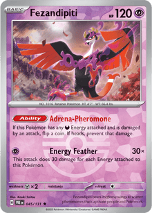 Fezandipiti 045/131 - Prismatic Evolutions - Master Ball Pattern