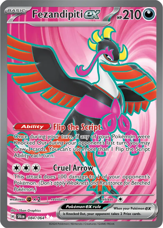 Fezandipiti ex 084/064 - Shrouded Fable - Holofoil