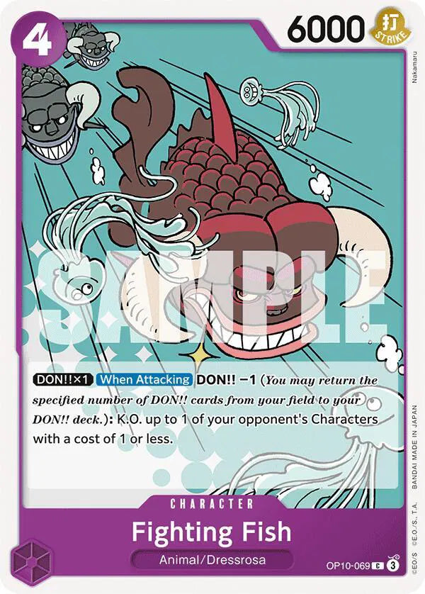 Fighting Fish OP10-069 - Royal Blood - Normal