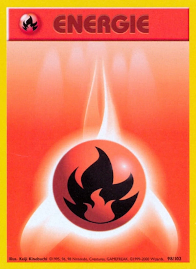 Fire Energy (NL) 98/102 - Base Set (Unlimited) - Normal
