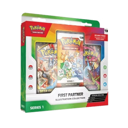 Pokémon First Partner Illustration Collection Series 1