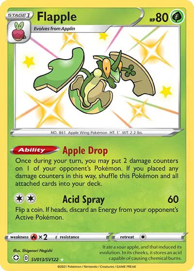 Flapple SV013/SV122 - Shining Fates: Shiny Vault - Holofoil