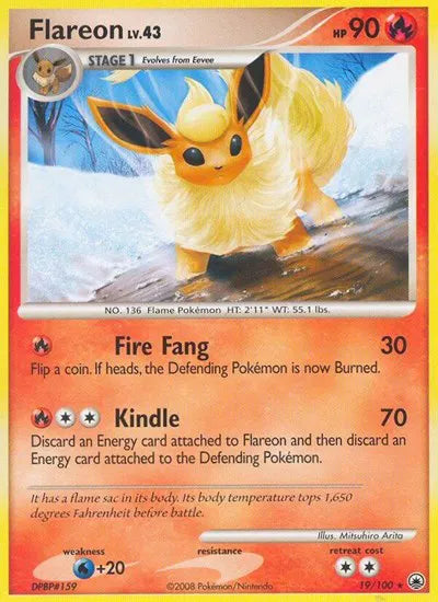 Flareon 19/100 - Majestic Dawn - Normal