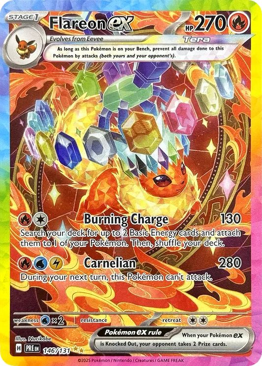 Flareon ex 146/131 - Prismatic Evolutions - Holofoil