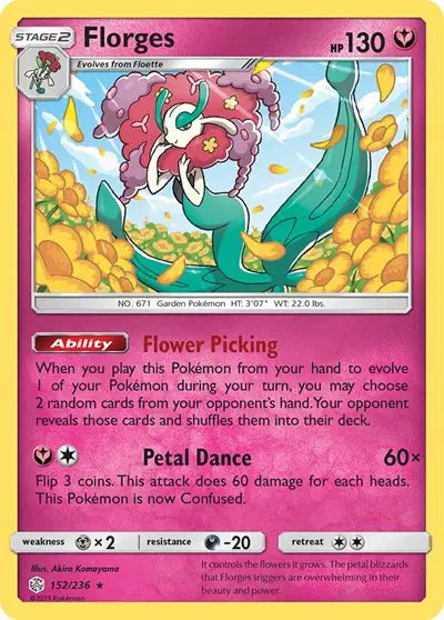 Florges 152/236 - Cosmic Eclipse - Holofoil