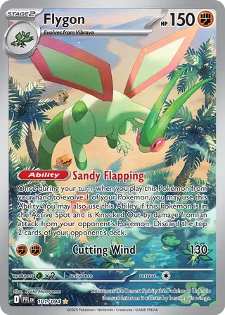 Flygon 101/094 - Phantasmal Flames - Holofoil