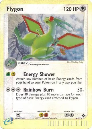Flygon 4/97 - EX Dragon - Reverse Holofoil