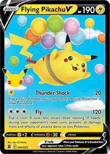 Flying Pikachu V 006/025 - Celebrations - Holofoil