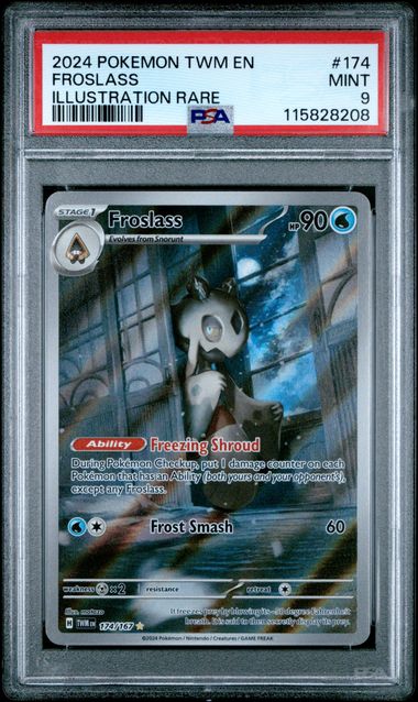 Froslass (PSA 9) 174/167 – Twilight Masquerade – Holofoil