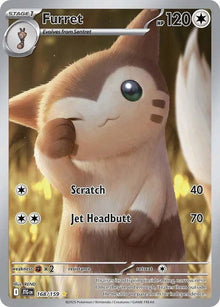 Furret 168/159 - Journey Together - Holofoil