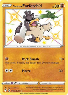 Galarian Farfetch'd SV063/SV122 - Shining Fates: Shiny Vault - Holofoil