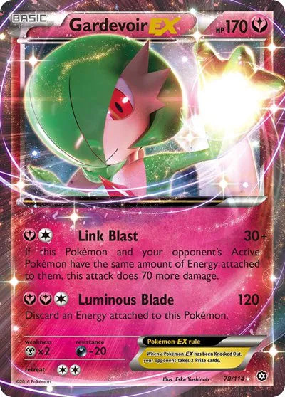 Gardevoir EX 78/114 - Steam Siege - Holofoil