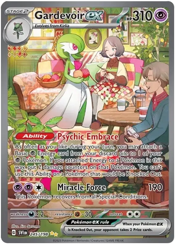 Gardevoir ex 245/198 - Scarlet & Violet - Holofoil