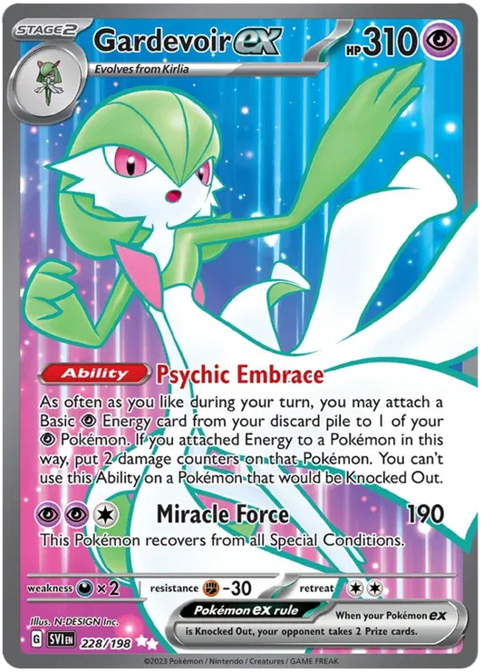 Gardevoir ex 228/198 - Scarlet & Violet - Holofoil